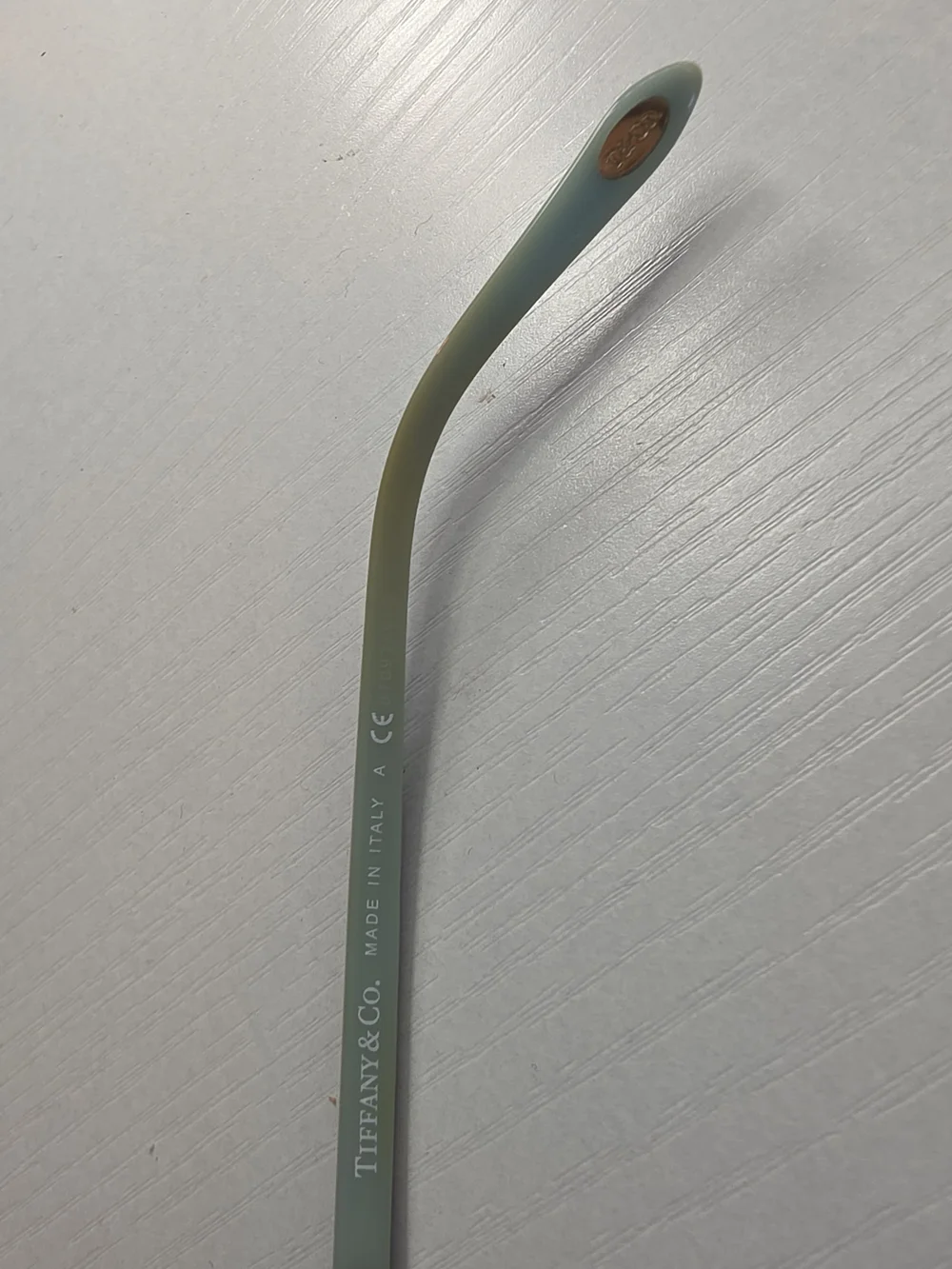 Tiffany & Co. Brown Cat-Eye Women's Glasses with Tiffany Blue Case - Picture 4 of 6